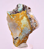 5.1cms DRUZY CHRYSOCOLLA QUARTZ CRYSTAL LILY MINE PERU 2000 YEAR DB344