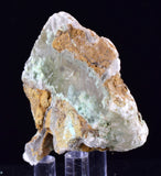 5.4cms GEM CHRYSOCOLLA INSIDE SELENITE CRYSTAL LILY MINE 2000 DISCOVERY PERU TB165