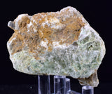 5.4cms GEM CHRYSOCOLLA INSIDE SELENITE CRYSTAL LILY MINE 2000 DISCOVERY PERU TB165