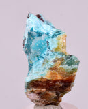 4.1cms DRUZY CHRYSOCOLLA QUARTZ CRYSTAL LILY MINE PERU 2000 YEAR DB345