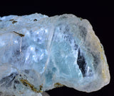 5.4cms GEM CHRYSOCOLLA INSIDE SELENITE CRYSTAL LILY MINE 2000 DISCOVERY PERU TB166