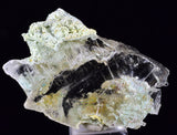 3.6cms GEM CHRYSOCOLLA INSIDE SELENITE CRYSTAL LILY MINE 2000 DISCOVERY PERU TB167