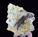 3.6cms GEM CHRYSOCOLLA INSIDE SELENITE CRYSTAL LILY MINE 2000 DISCOVERY PERU TB167