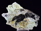 3.6cms GEM CHRYSOCOLLA INSIDE SELENITE CRYSTAL LILY MINE 2000 DISCOVERY PERU TB167