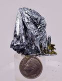 3.8cms STIBNITE CRYSTAL PERU MINERAL SPECIMEN COLLECTOR MB231