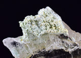 3.6cms GEM CHRYSOCOLLA INSIDE SELENITE CRYSTAL LILY MINE 2000 DISCOVERY PERU TB167