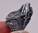 4.2cms STIBNITE CRYSTAL PERU MINERAL SPECIMEN COLLECTOR MB232