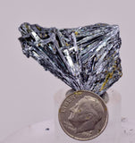 4.2cms STIBNITE CRYSTAL PERU MINERAL SPECIMEN COLLECTOR MB232