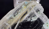 2.8cms GEM CHRYSOCOLLA INSIDE SELENITE CRYSTAL LILY MINE 2000 DISCOVERY PERU TB168