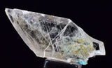 3.5cms GEM CHRYSOCOLLA INSIDE SELENITE CRYSTAL LILY MINE 2000 DISCOVERY PERU TB169