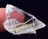 2.8cms GEM CHRYSOCOLLA INSIDE SELENITE CRYSTAL LILY MINE 2000 DISCOVERY PERU TB168