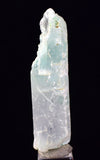 4.5cms GEM CHRYSOCOLLA ATACAMITE INSIDE SELENITE CRYSTAL LILY MINE PERU TB171