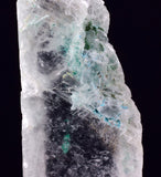 4.5cms GEM CHRYSOCOLLA ATACAMITE INSIDE SELENITE CRYSTAL LILY MINE PERU TB171