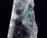 4.5cms GEM CHRYSOCOLLA ATACAMITE INSIDE SELENITE CRYSTAL LILY MINE PERU TB171
