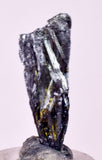 3.4cms STIBNITE CRYSTAL PERU MINERAL SPECIMEN COLLECTOR MB238