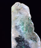 4.5cms GEM CHRYSOCOLLA ATACAMITE INSIDE SELENITE CRYSTAL LILY MINE PERU TB171