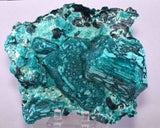 13.5cms GREEN CHALCANTHITE CRYSTAL MINERAL SPECIMEN PERU FB63