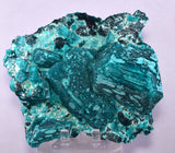 13.5cms GREEN CHALCANTHITE CRYSTAL MINERAL SPECIMEN PERU FB63