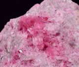 7.9cms PINK RHODONITE CRYSTALS Quartz Miniature Peru Bright Chiurucu Mine Mineral Specimen RB691
