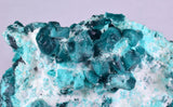 13.5cms GREEN CHALCANTHITE CRYSTAL MINERAL SPECIMEN PERU FB63
