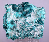 13.5cms GREEN CHALCANTHITE CRYSTAL MINERAL SPECIMEN PERU FB63
