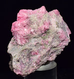 5.7cms PINK RHODONITE CRYSTALS Quartz Miniature Peru Bright Chiurucu Mine Mineral Specimen RB694