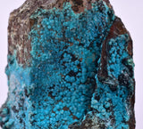 9.9cms QUARTZ CHRYSOCOLLA BOTRYOIDAL TENTADORA MINE PERU MINERAL SPECIMEN CB214