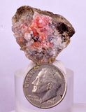 2.8cm RHODOCHROSITE CRYSTALS PERU OLD STOCK UCHUCCHACUA MINERAL SPECIMEN RB776
