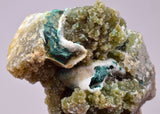 5.2cms DRUZY CHRYSOCOLLA QUARTZ CRYSTAL LILY MINE PERU 2000 YEAR DB353