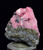 3.4cms PINK RHODONITE CRYSTALS Quartz Miniature Peru Bright Chiurucu Mine Mineral Specimen RB695