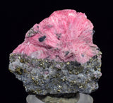 3.4cms PINK RHODONITE CRYSTALS Quartz Miniature Peru Bright Chiurucu Mine Mineral Specimen RB695