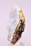 6.2cms DRUZY CHRYSOCOLLA QUARTZ CRYSTAL LILY MINE PERU 2000 YEAR DB356