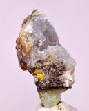 4.8cms DRUZY CHRYSOCOLLA QUARTZ CRYSTAL LILY MINE PERU 2000 YEAR DB357
