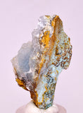 4.8cms DRUZY CHRYSOCOLLA QUARTZ CRYSTAL LILY MINE PERU 2000 YEAR DB357