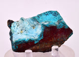 6.6cms DRUZY CHRYSOCOLLA QUARTZ CRYSTAL LILY MINE PERU 2000 YEAR DB358