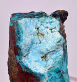 6.6cms DRUZY CHRYSOCOLLA QUARTZ CRYSTAL LILY MINE PERU 2000 YEAR DB358