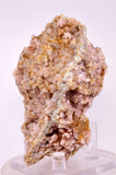 9.2cms ROSE DRUZY QUARTZ BRIGHT CRYSTALS BOTRYOIDAL PERU NEW FIND QB213