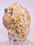 9.2cms ROSE DRUZY QUARTZ BRIGHT CRYSTALS BOTRYOIDAL PERU NEW FIND QB213