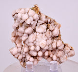 6.6cms ROSE DRUZY QUARTZ BRIGHT CRYSTALS BOTRYOIDAL PERU NEW FIND QB214