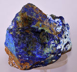 11.5cms DRUSY AZURITE MALACHITE CRYSTALS PERU MINERAL SPECIMEN UB330