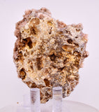 6.9cms ROSE DRUZY QUARTZ BRIGHT CRYSTALS BOTRYOIDAL PERU NEW FIND QB215
