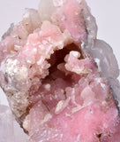6.2cms PRECIOUS PINK HYALITE LAVENDER OPAL-(AN) BOTRYOIDAL PERU FLUORESCENT PB159