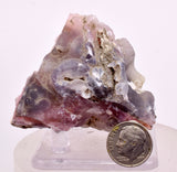 6.2cms PRECIOUS PINK HYALITE LAVENDER OPAL-(AN) BOTRYOIDAL PERU FLUORESCENT PB159