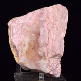 12cms RHODOCHROSITE QUARTZ CRYSTALS PERU  MINERAL SPECIMEN RB696