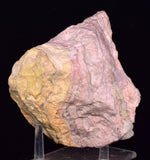 12cms RHODOCHROSITE QUARTZ CRYSTALS PERU  MINERAL SPECIMEN RB696