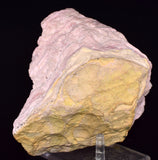 12cms RHODOCHROSITE QUARTZ CRYSTALS PERU  MINERAL SPECIMEN RB696