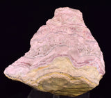 12cms RHODOCHROSITE QUARTZ CRYSTALS PERU  MINERAL SPECIMEN RB696