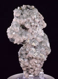 11.4cm RHODOCHROSITE QUARTZ CRYSTALS PERU OLD STOCK MINERAL SPECIMEN RB777