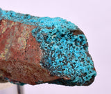 7.9ms QUARTZ CHRYSOCOLLA BOTRYOIDAL TENTADORA MINE PERU MINERAL SPECIMEN CB217
