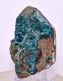 5.6ms QUARTZ CHRYSOCOLLA BOTRYOIDAL TENTADORA MINE PERU MINERAL SPECIMEN CB218